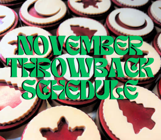 November Throwback Schedule