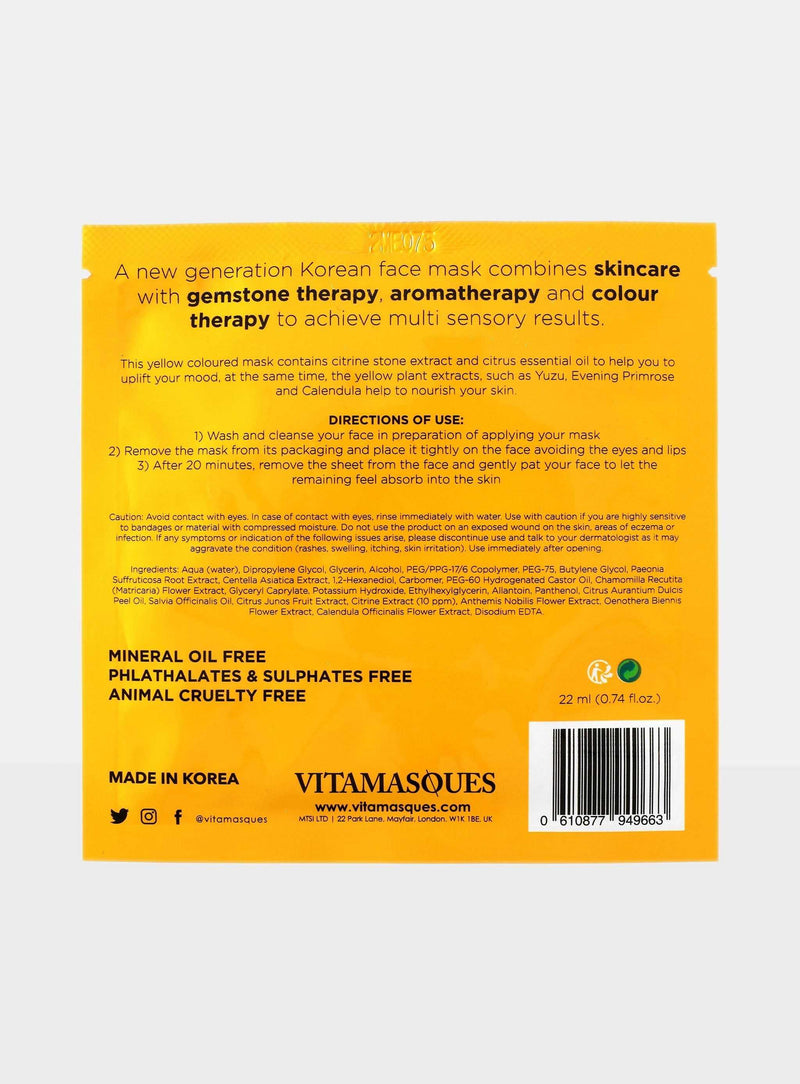 Citrine Face Sheet Mask
