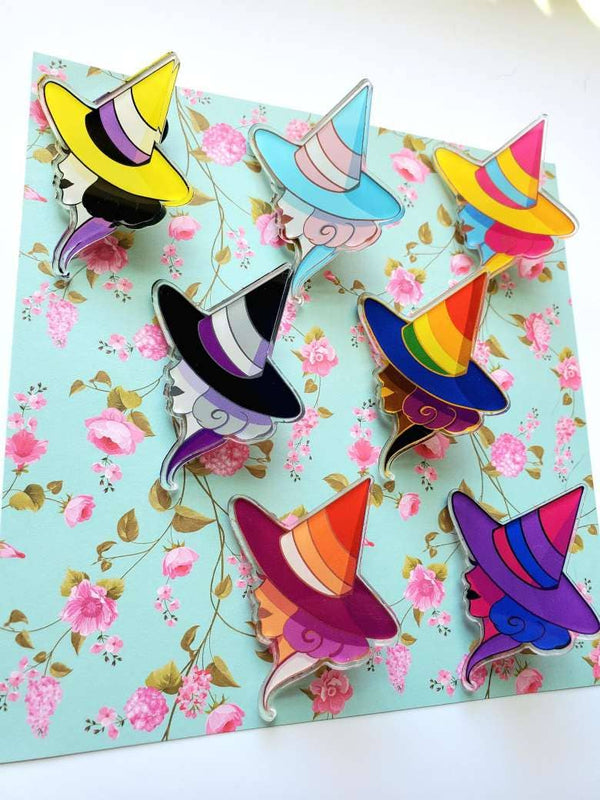 Pride Witches - Acrylic Pins